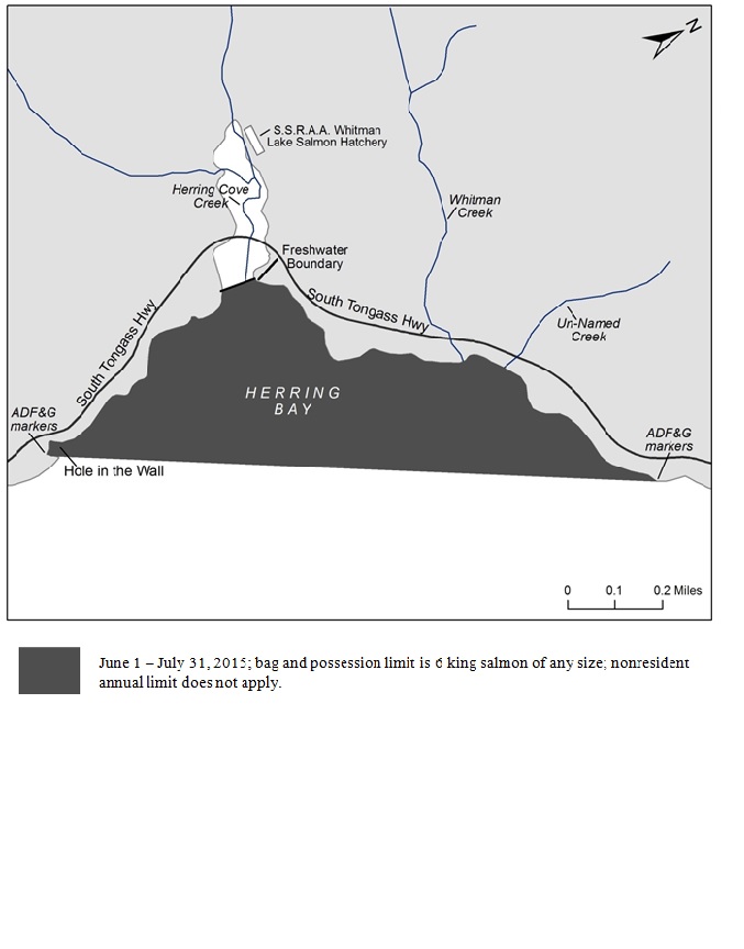 Hatchery King Salmon Limits Increased in Herring Bay Terminal Harvest Area